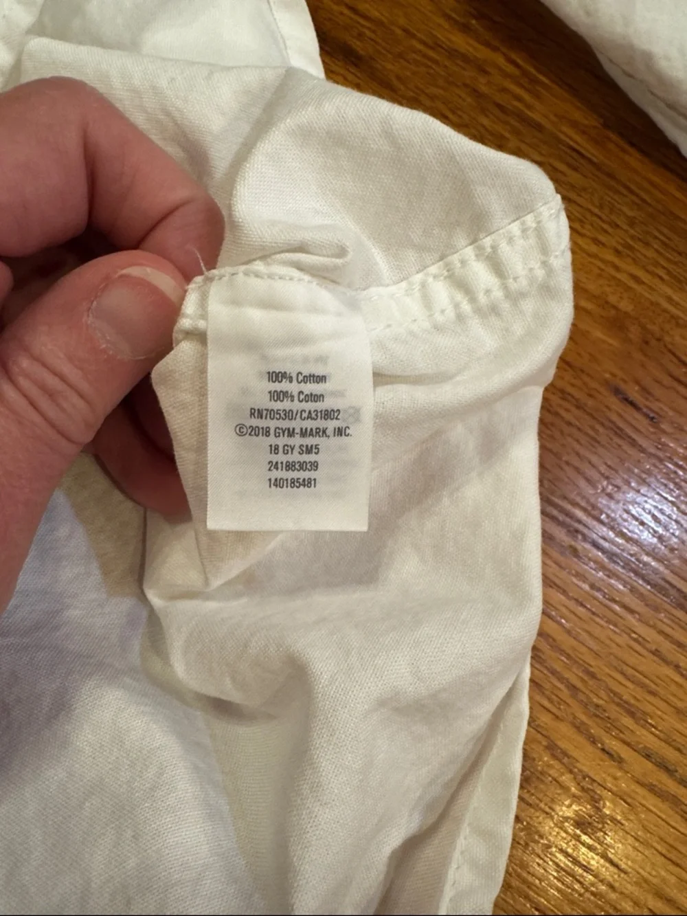 Gymboree oxford white button down shirt